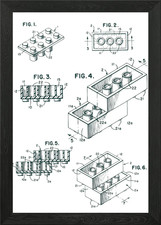LEGO Framed Wall Art Poster