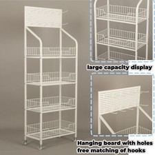 4 Tier Retail Display Rack