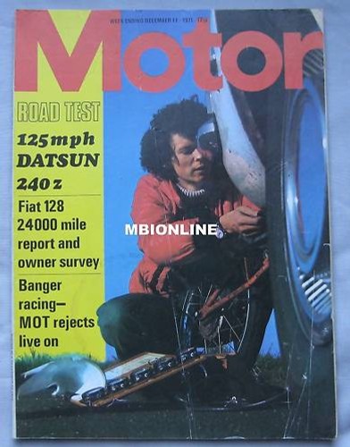 Motor magazine 1971 - motor,