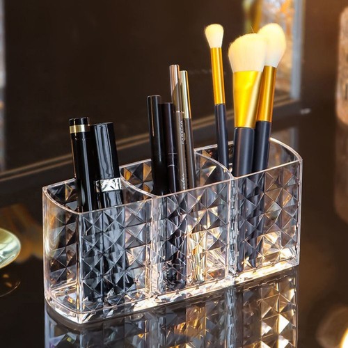 Makeup brush holder organizer - makeup,