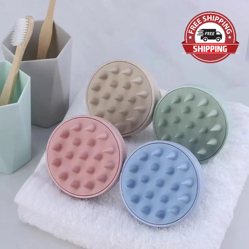 Silicone scalp massager - silicone,