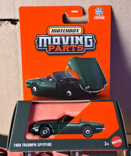 Matchbox Moving Parts 1969 Triumph Spitfire Green