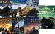 Myst 1 - 7 Deluxe Edition GERMAN very good condition