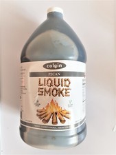 COLGIN LIQUID SMOKE - Natural PECAN Flavour - LARGE 1 US Gallon - VEGAN APPROVED
