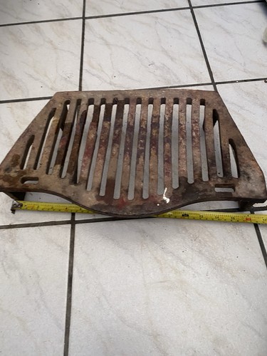 Single fire grate bottom - grate, base