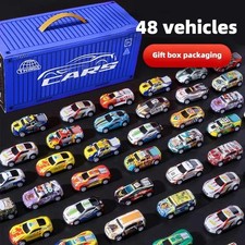 48pcs Alloy car sets, toy car