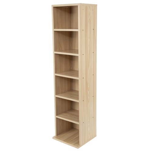 Tier wood dvd - 6-tier, cd