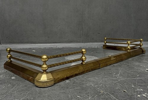 Vintage brass fire - brass,