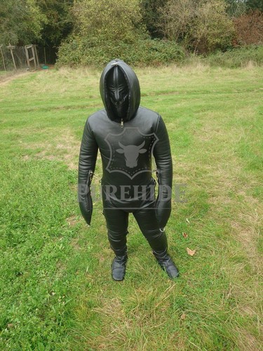 Leather catsuit full body suit - catsuit,