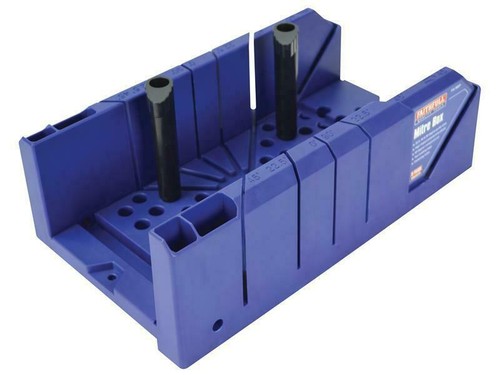 Faithfull plastic mitre box - plastic,