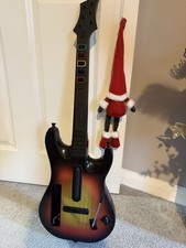 Guitar Hero Nintendo Wii Wireless Guitar Controller Red Octane Sunburst