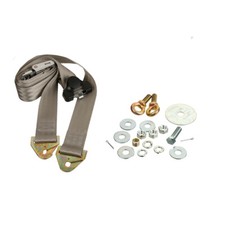 JAGUAR E TYPE MK2 STATIC SEAT BELT 3 POINT FIXING GREY PERIOD LOOKING BF2012/2