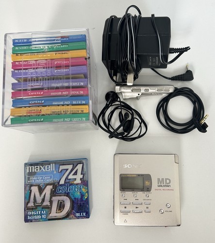 Sony walkman minidisc player - walkman,