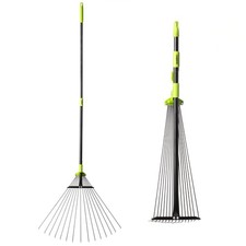 Adjustable Metal Garden Rake
