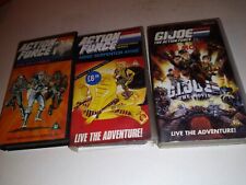 GI JOE VHS lot X3 tapes