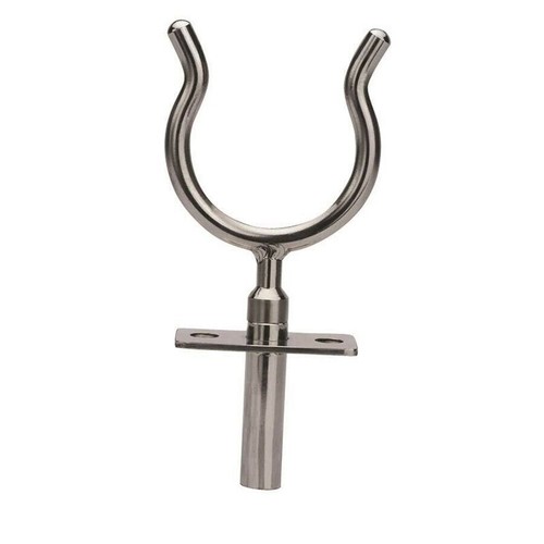 Stainless steel rowlock top - steel,