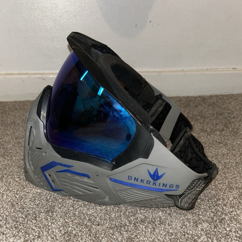 Bnkr kings paintball mask - kings,