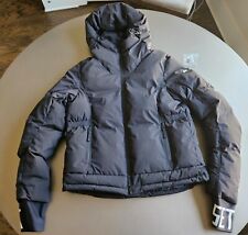 Jet Set Gorsuch Black Ski Jacket With Hood; Made In Italy; Size = 2 Medium