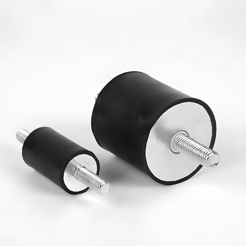 Male rubber mount car - male,