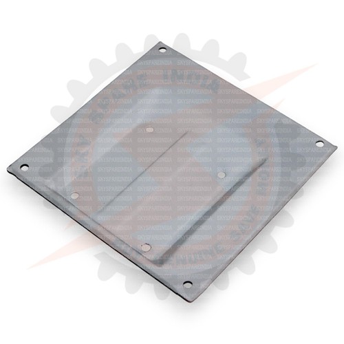 Rear number plate - number,