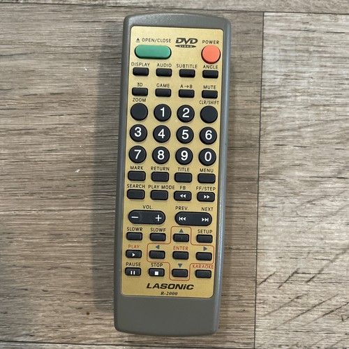 Lasonic 2000 remote - r-2000,