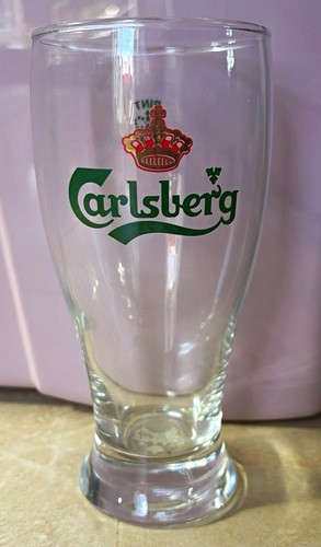 Carlsberg pint beer glass - carlsberg, /