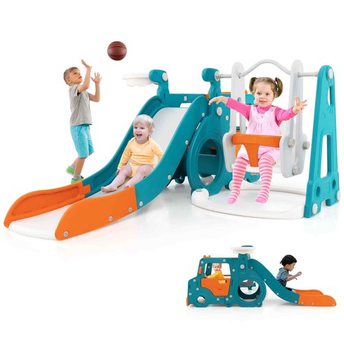 Toddler slide and swing - toddler,