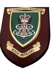 29 Commando Royal Artillery Wall Plaque UK Made for MOD Regimental 