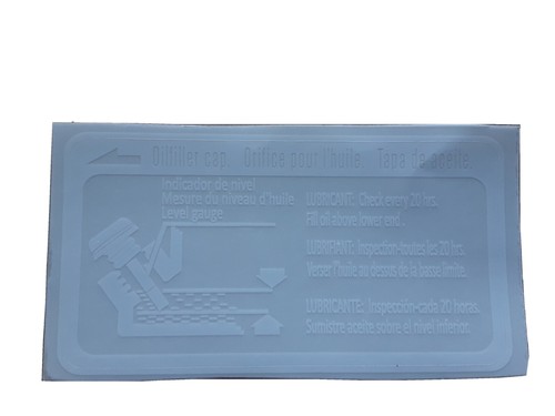 Honda e300 generator sticker - honda,