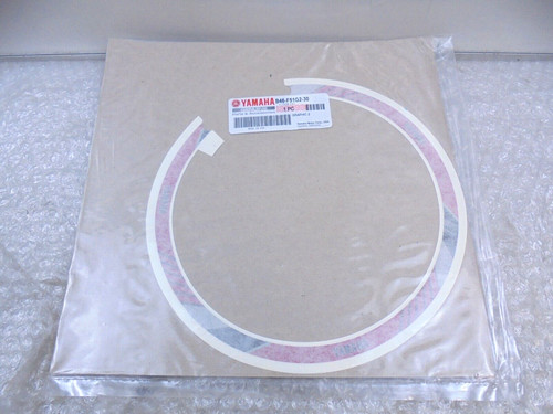 Genuine rear wheel graphics - rear,