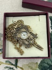 PAST TIMES gold plated cuckoo