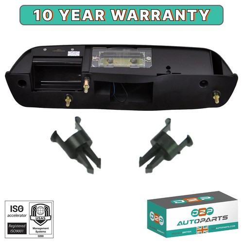 Black tailgate door handle - door,