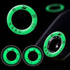 3X Universal Motorcycle Accessories Ignition Key Ring Sticker Cover Glow in Dark