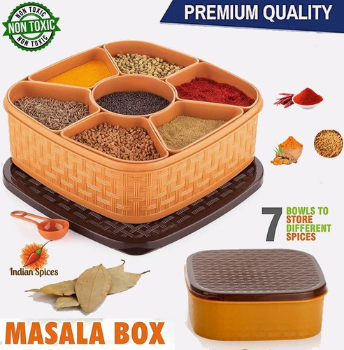 Premium plastic masala dabba - premium,