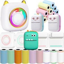 Mini Pocket Thermal Printer Mobile Phone Photos Label Printing-Machine Bluetooth