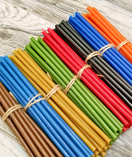 Candles pieces handmade - candles,