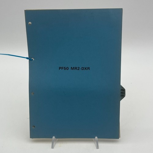 Honda pf50 mr2 dxr genuine - pf50,