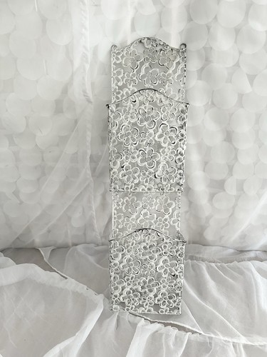 Shabby chic white metal - chic,