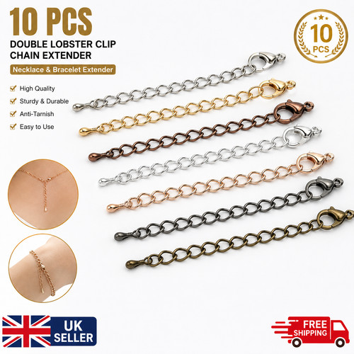 10pcs double lobster clip - 10pcs,