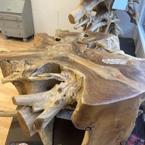 Solid driftwood coffee table - solid,