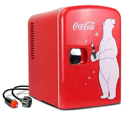Coca cola mini fridge - 4l,