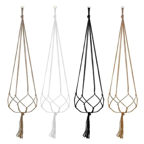 Macrame plant hanger - hanger, garden