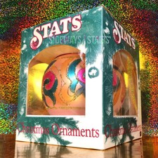 VINTAGE JUMBO BAUBLE CHRISTMAS