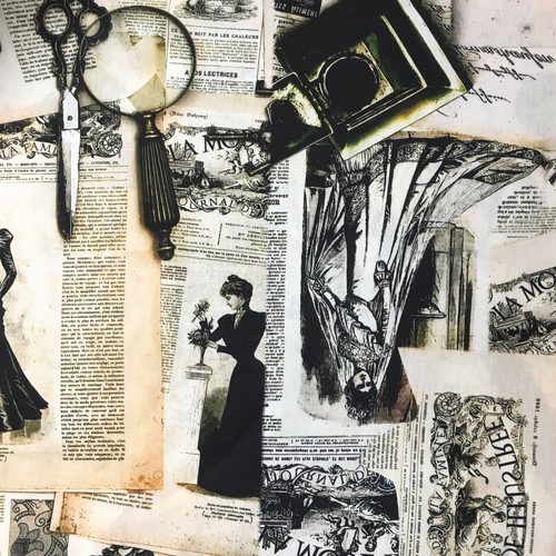 Vintage french fashion - vintage,