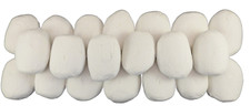 Gas Fire Ceramic Replacement Pebbles 30 White LPG Bioethanol Electric Fuel Bed