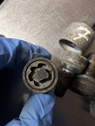 Golf wheel nuts and key - golf,