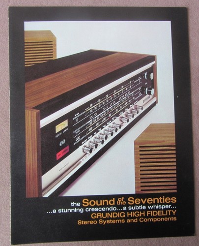 1970s grundig high - high, fidelity