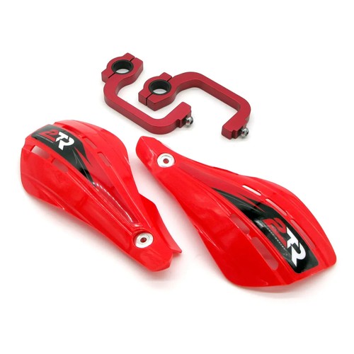 Atv hand guard red - hand,