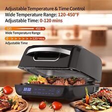 TopStrong 8-in-1 Air Fryer Health Grill & Flat Plate With Digital Cooking Probe
