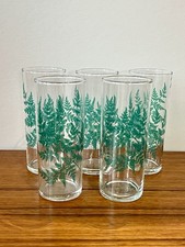Set Of 5 1960’s Fern